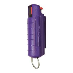 1/2 oz. Pepper Spray w/hard case & key ring - Purple