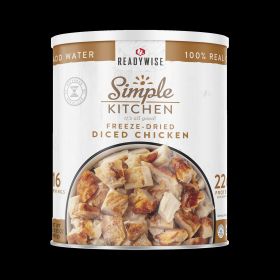 Simple Kitchen FD Diced Chicken - 16 Serving Can