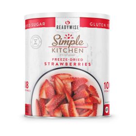 Simple Kitchen FD Sliced Strawberries - 18 Serving Can
