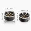 18000W Camping Gas Burner 7-Core Strong Fire Power Portable Camping Stove Carrying Bag Outdoor Picnic Foldable Stove Burner