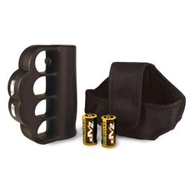 950,000 volt ZAP BLAST KNUCKLE stun gun w/holster & batteries