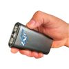 950,000 volt ZAP EDGE Stun Gun w/USB Charger - GUN METAL